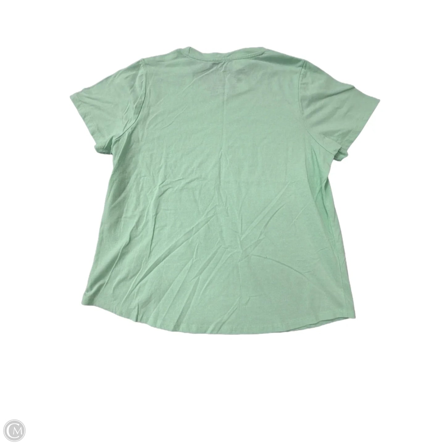 Top Short Sleeve By Mighty Fine In Green, Size: Xl