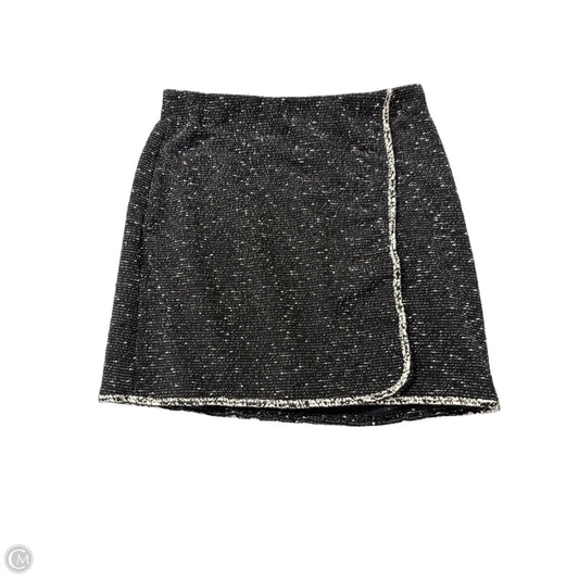 Skirt Mini & Short By Max Studio In Black & White, Size: M