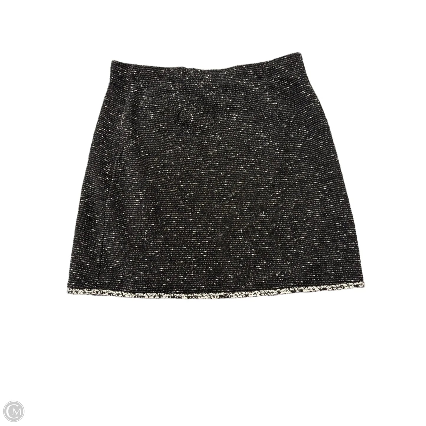 Skirt Mini & Short By Max Studio In Black & White, Size: M