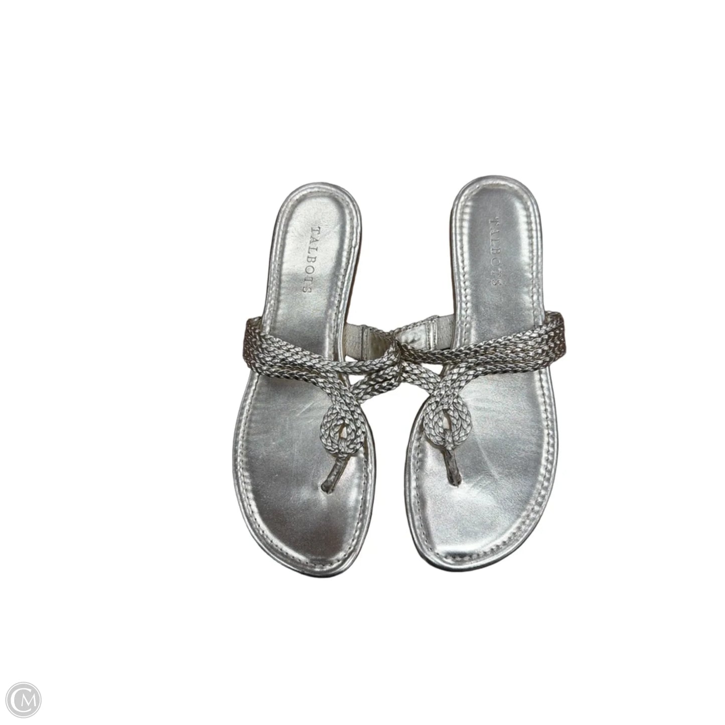 Sandals Flats By Talbots In Gold, Size: 9