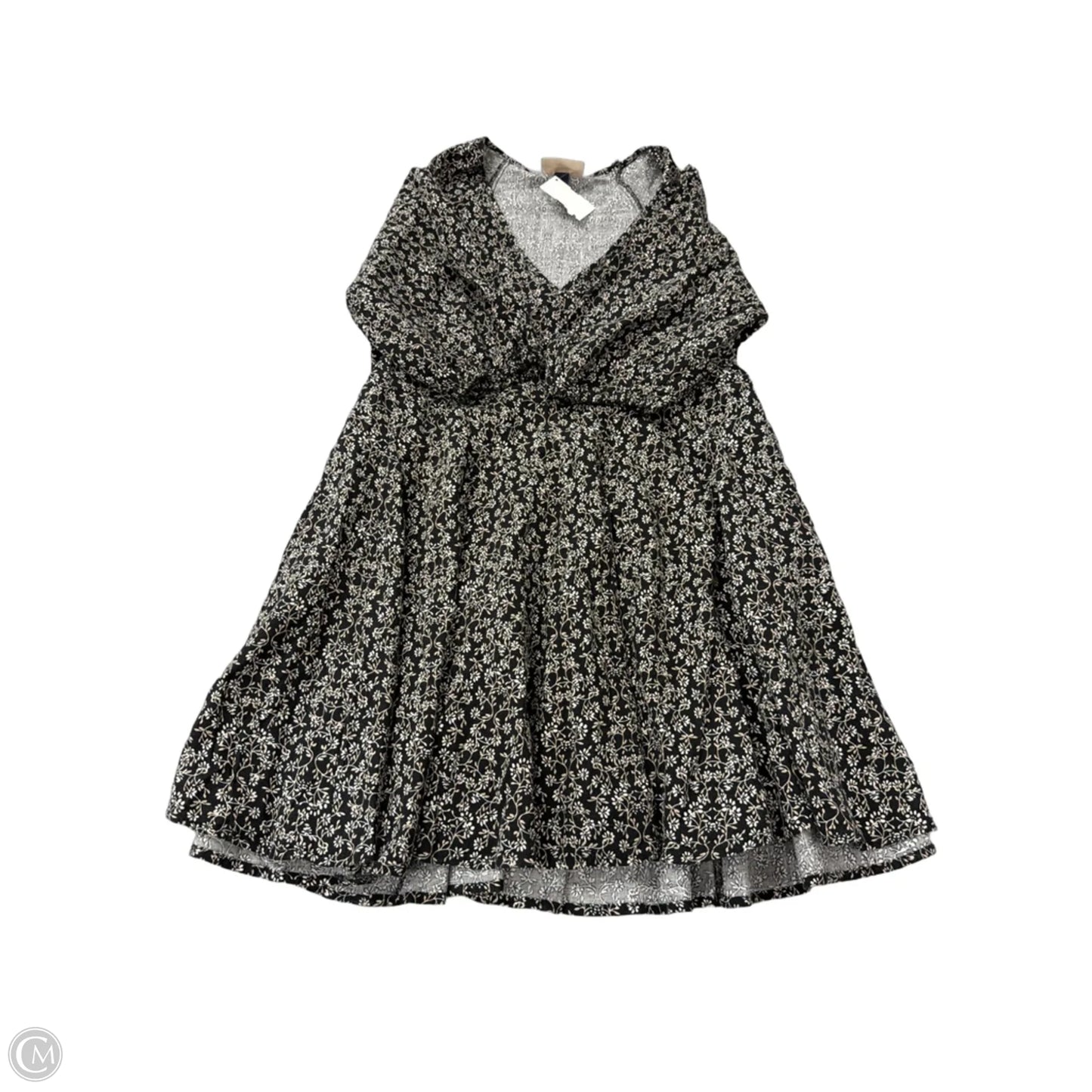 Dress Casual Midi By Universal Thread In Floral Print, Size: S