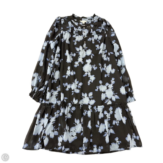 Dress Casual Midi By Time And Tru In Floral Print, Size: S