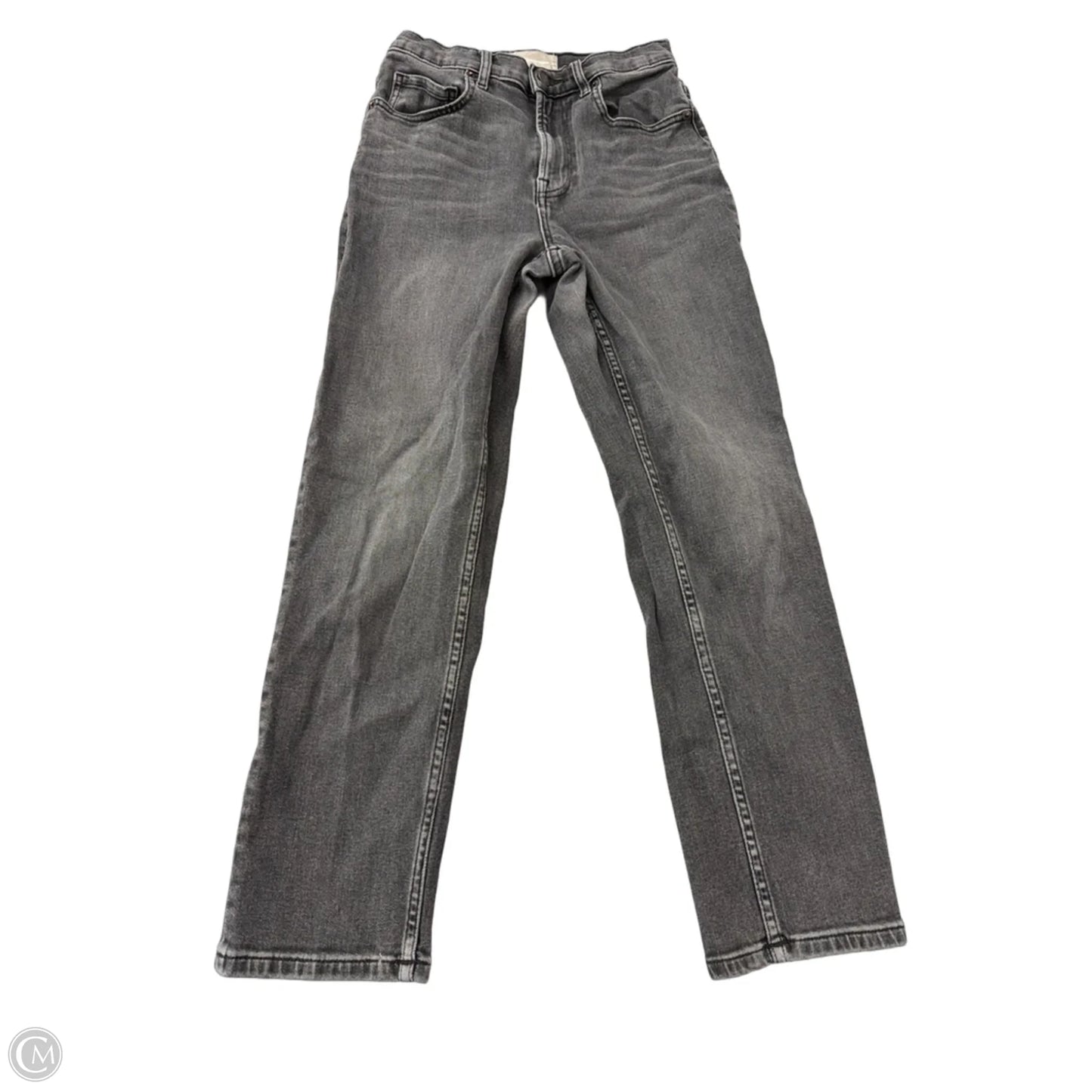 Jeans Cropped By Everlane In Grey Denim, Size: 4