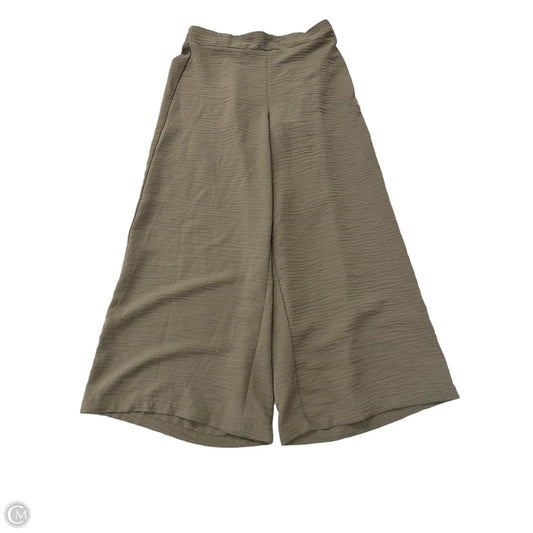 Pants Wide Leg By Adrianna Papell In Green, Size: S