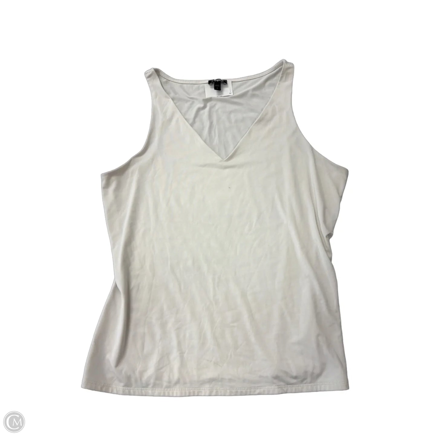 Tank Top By Express In White, Size: Xl