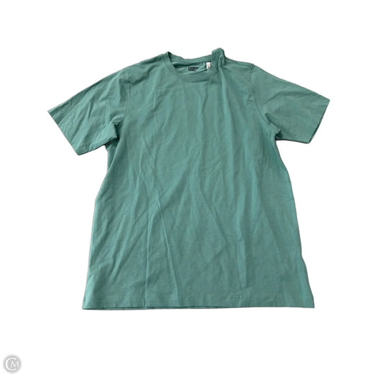 Top Short Sleeve By Lands End In Teal, Size: M