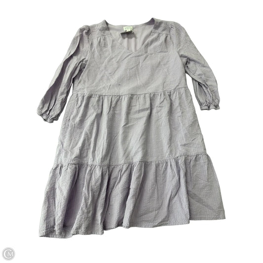 Dress Casual Midi By Market & Spruce In Purple, Size: M