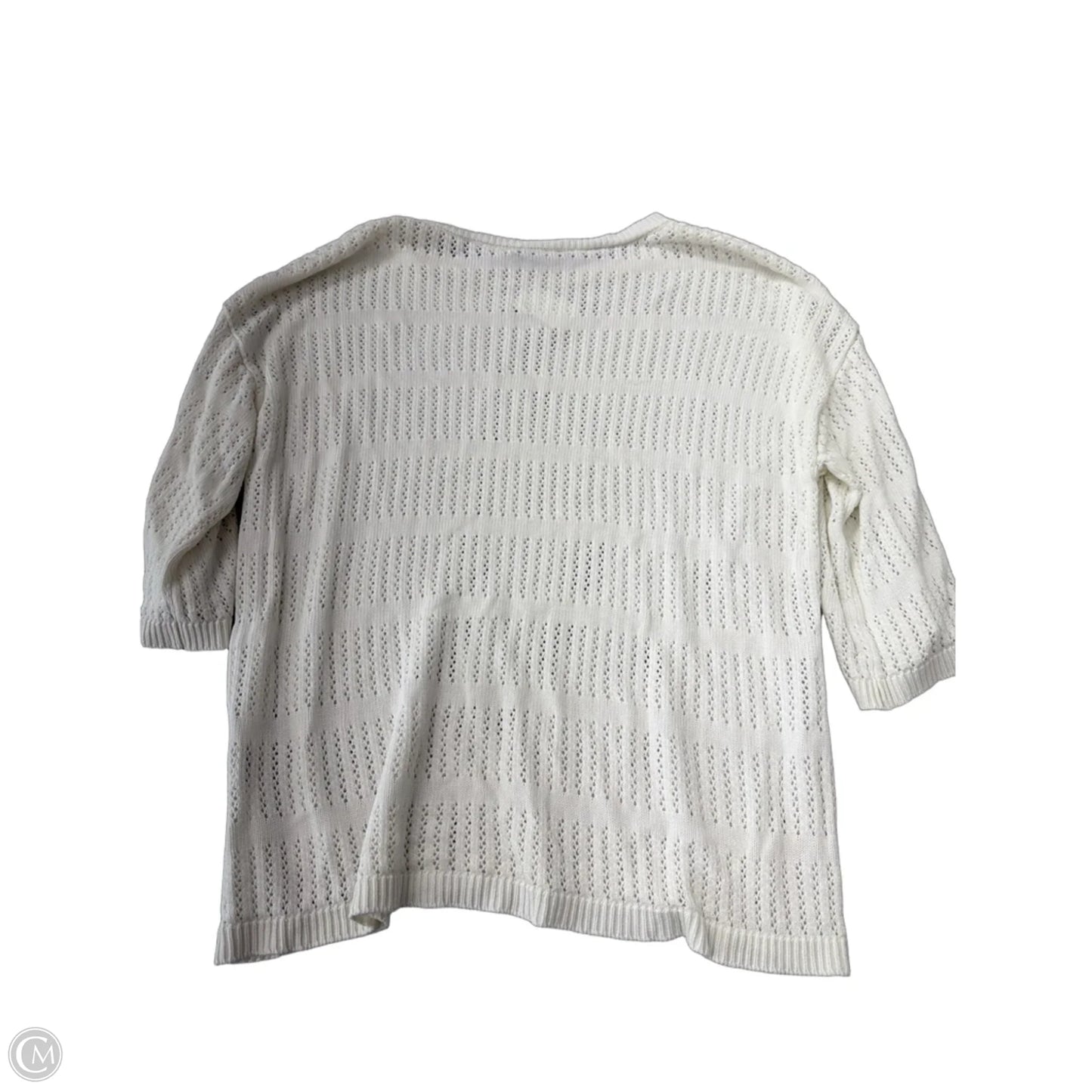 Top 3/4 Sleeve By Prettygarden In White, Size: Xl