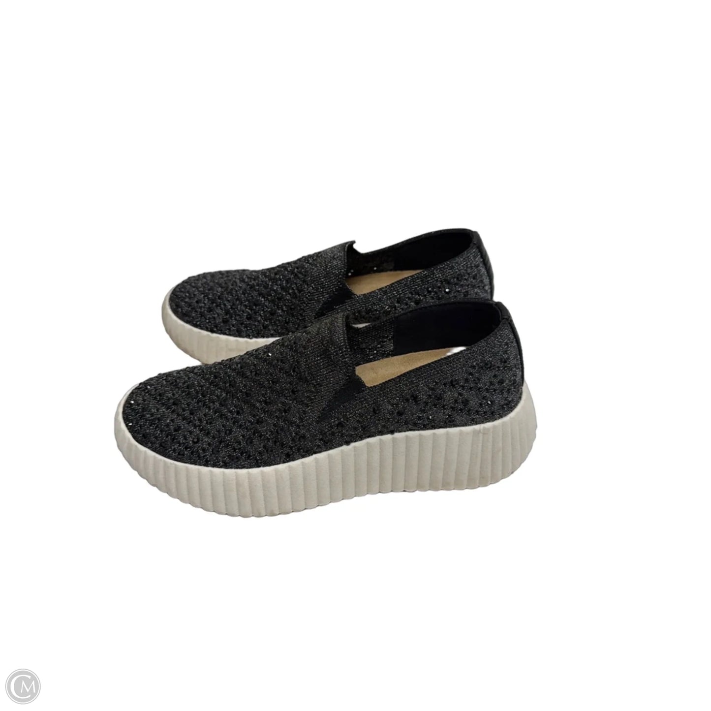 Shoes Sneakers By White Mountain In Black & White, Size: 6