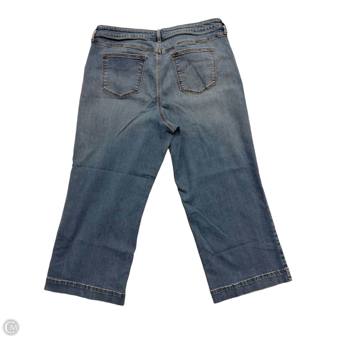 Jeans Wide Leg By Sonoma In Blue Denim, Size: 18