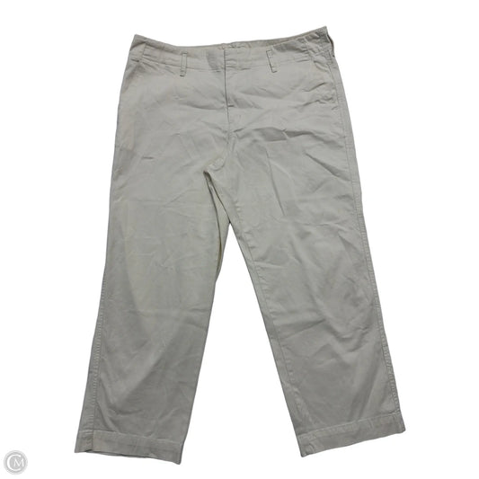 Pants Chinos & Khakis By A New Day In Cream, Size: 16