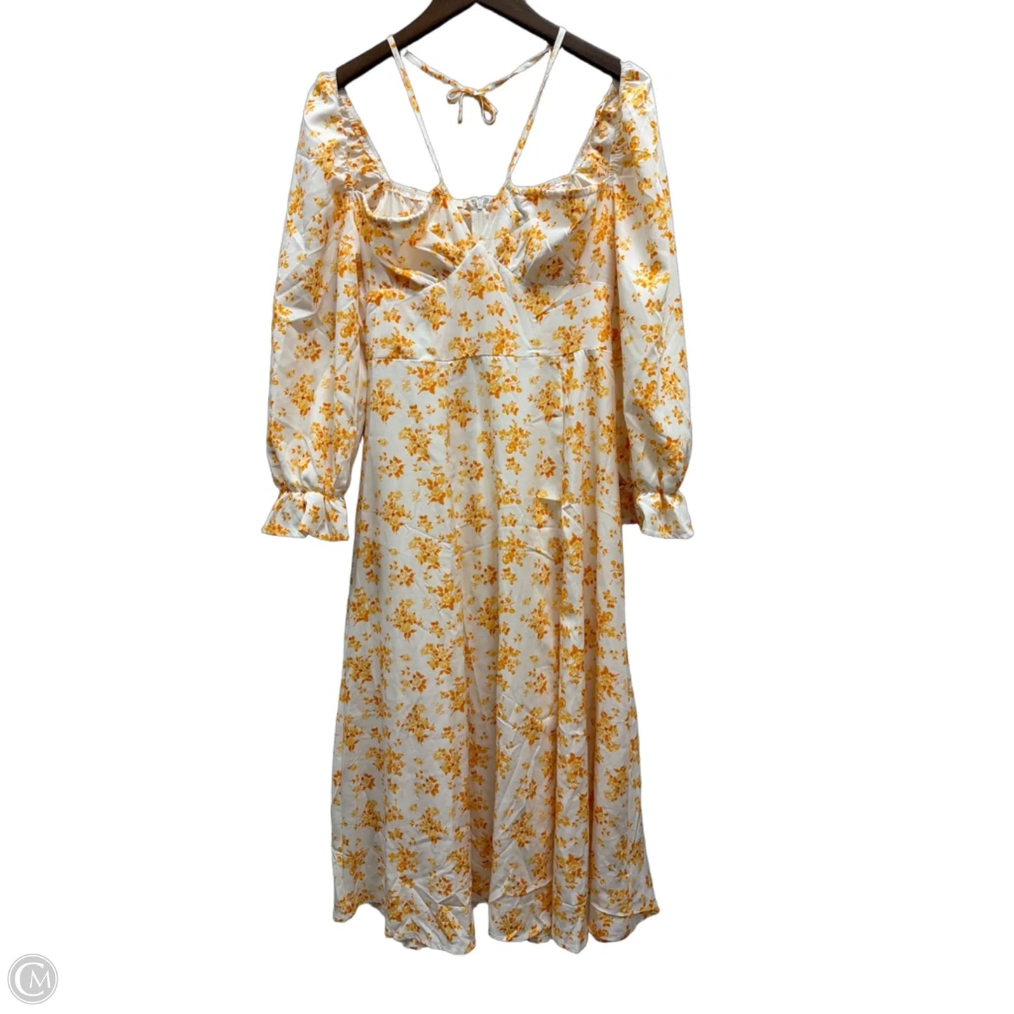 Dress Casual Maxi By Heirloom Collectibles In Floral Print, Size: M