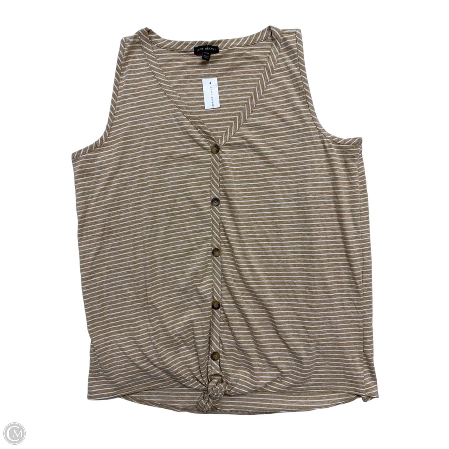 Tank Top By Lane Bryant In Striped Pattern, Size: 2x