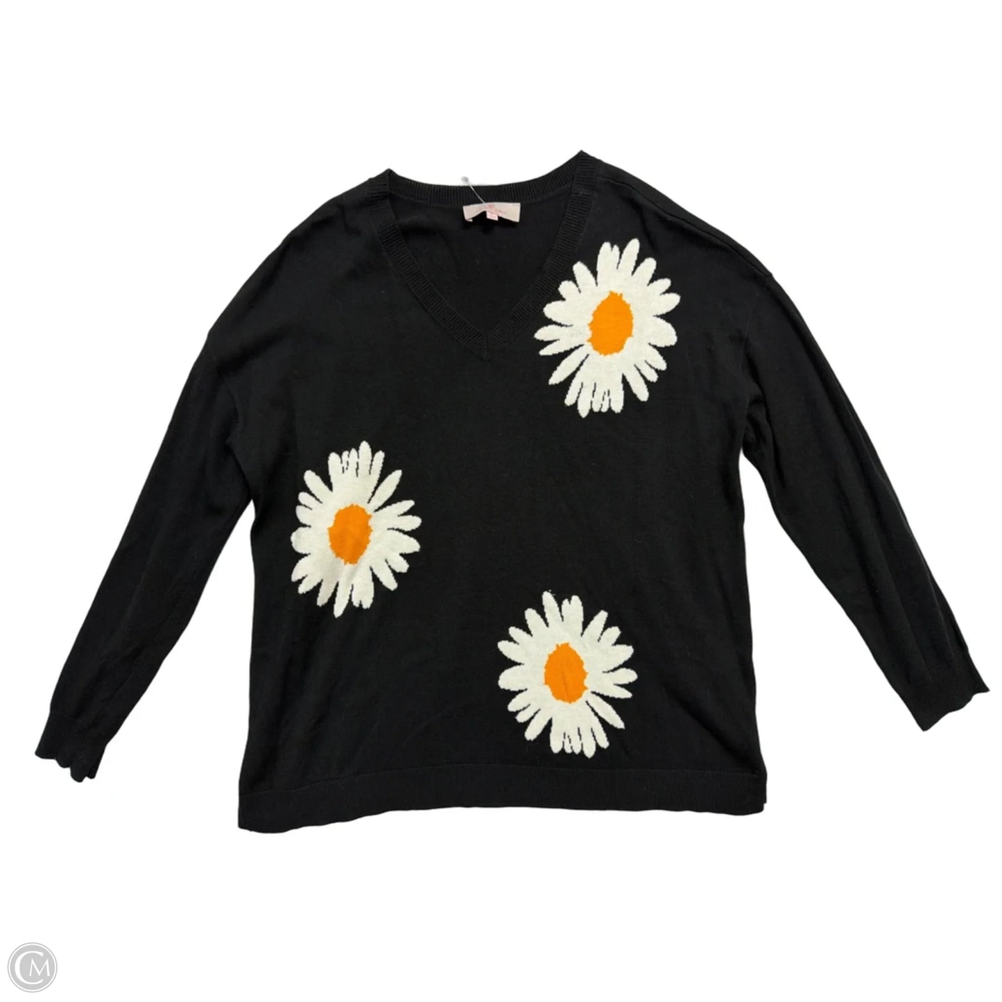 Sweater By Laurie Felt In Floral Print, Size: Xl