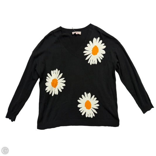 Sweater By Laurie Felt In Floral Print, Size: Xl