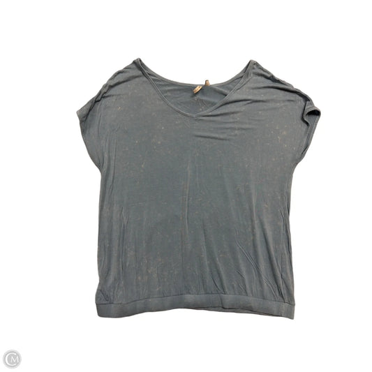 Top Short Sleeve By Cato In Blue, Size: Xl