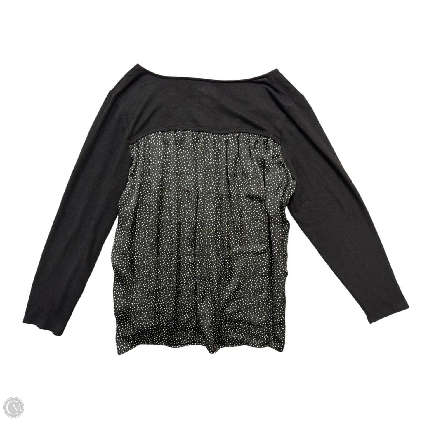 Top Long Sleeve By Evri In Black, Size: 1x