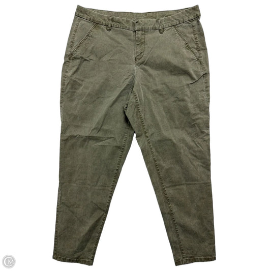 Pants Cargo & Utility By Lane Bryant In Green, Size: 16