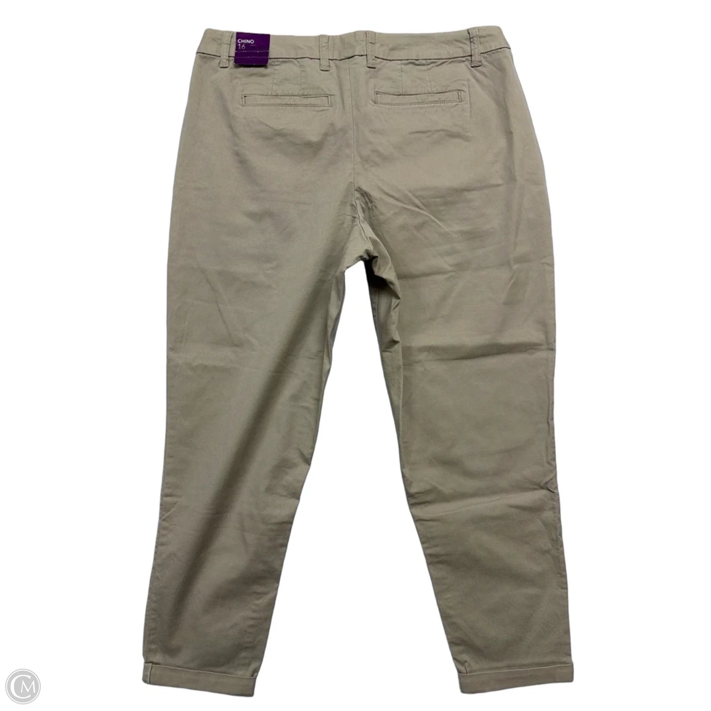 Pants Chinos & Khakis By Lane Bryant In Tan, Size: 16