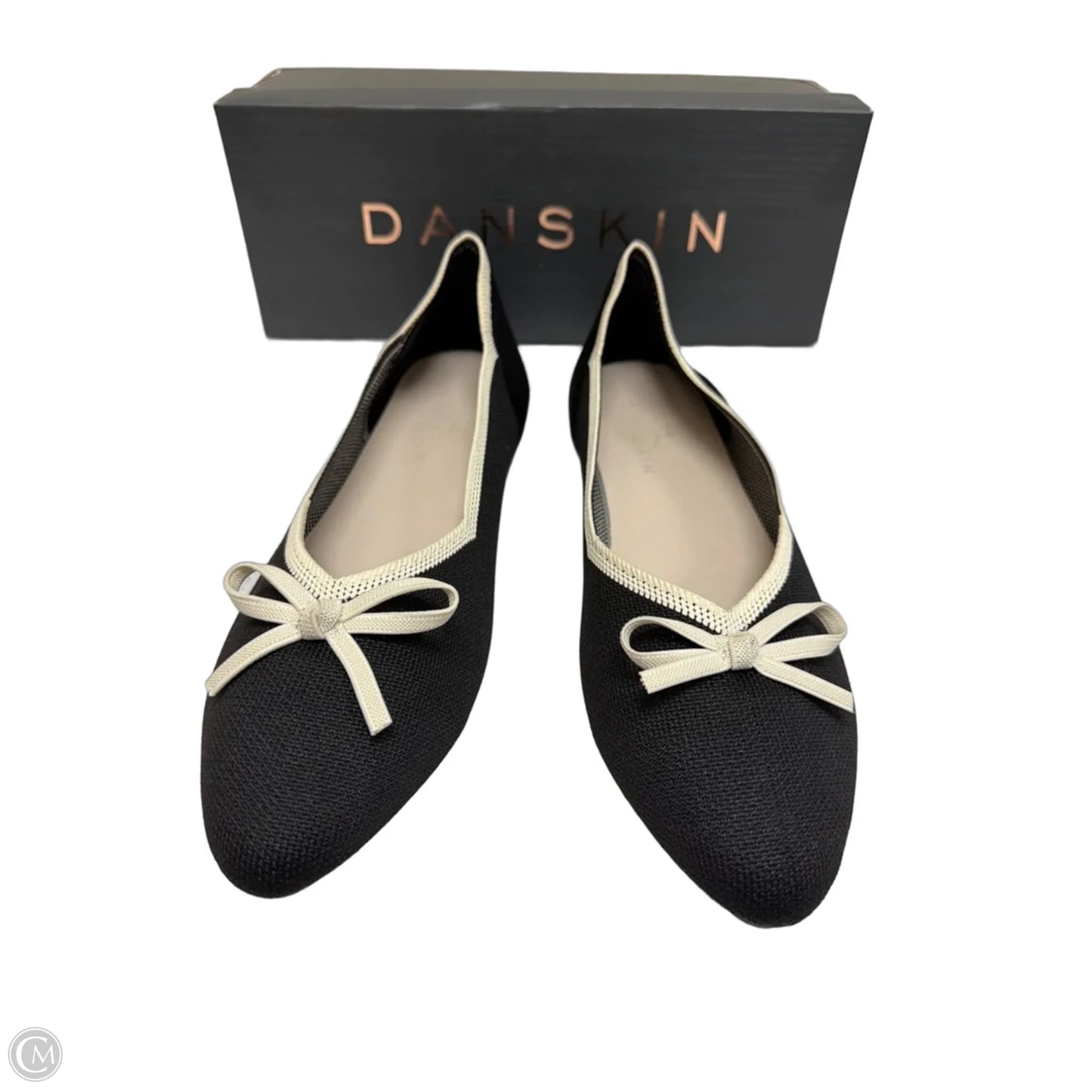 Shoes Flats By Danskin In Black & White, Size: 9