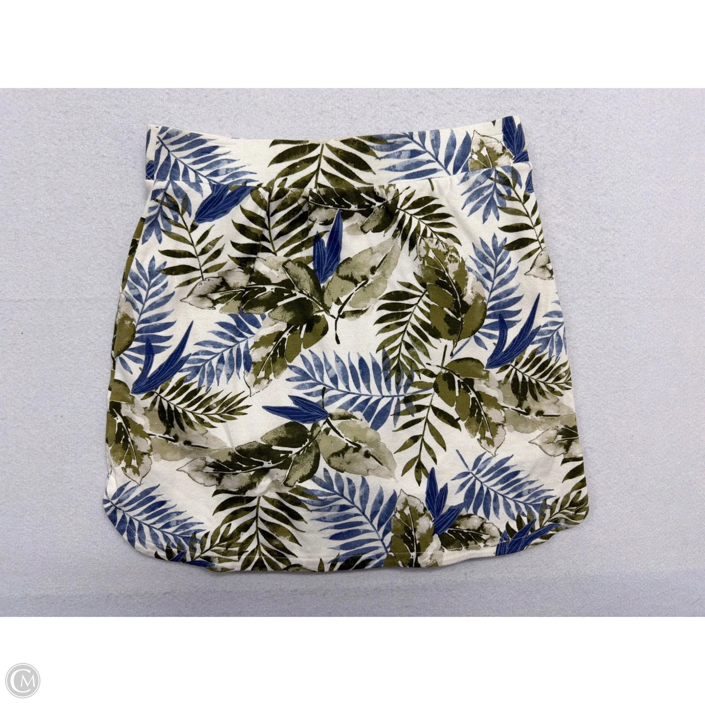 Skort By Croft And Barrow In Tropical Print, Size: S