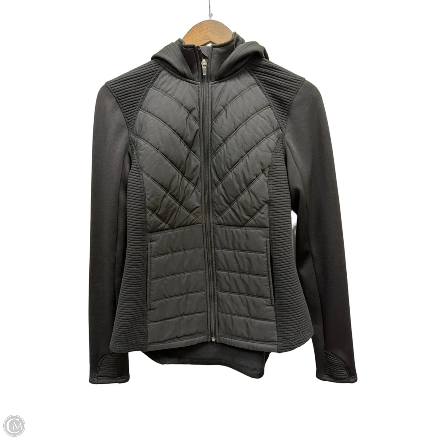 Athletic Jacket By Tek Gear In Black, Size: M