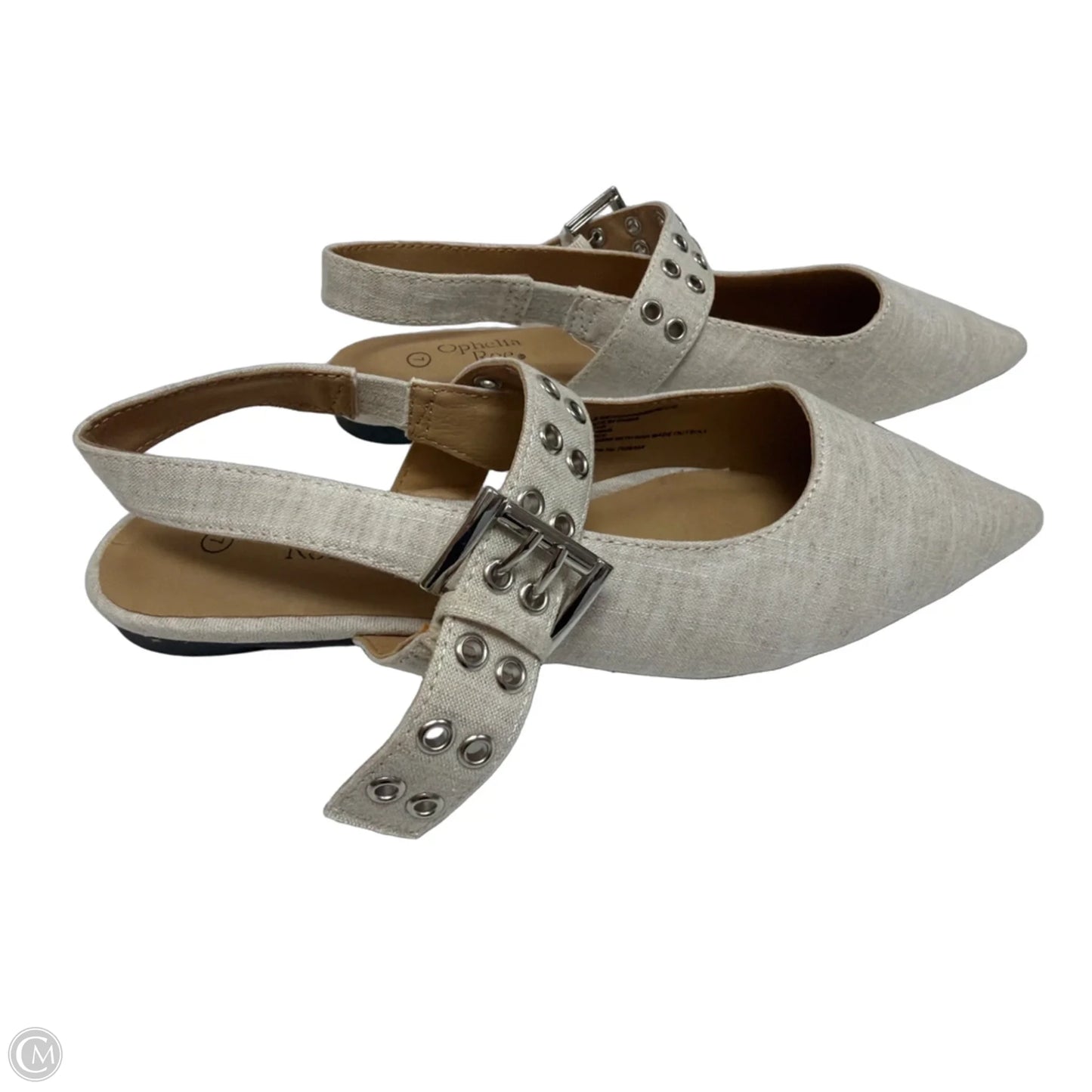 Shoes Flats By Ophelia Roe In Cream, Size: 7