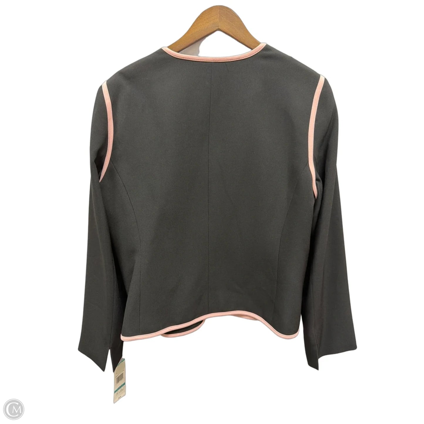 Blazer By Evan-picone In Black & Pink, Size: Xl