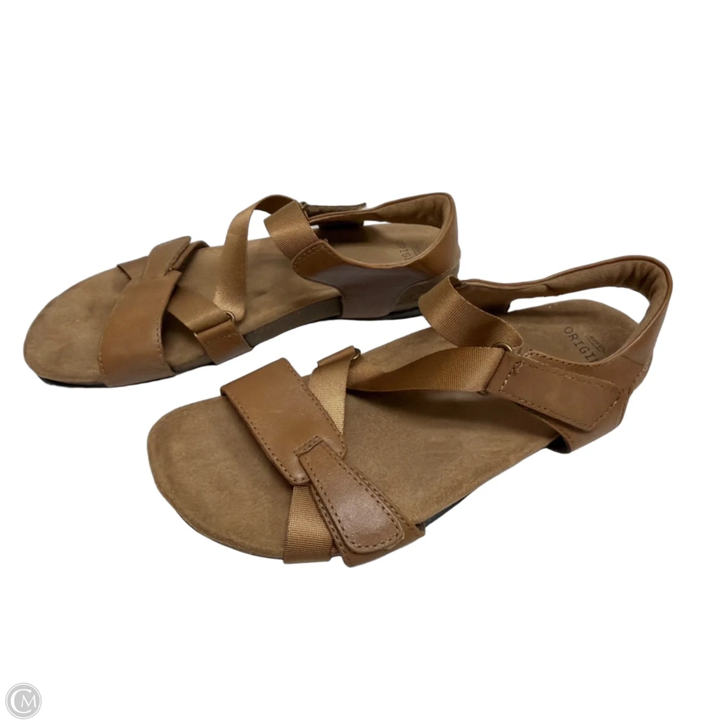 Sandals Flats By Earth Origins In Brown, Size: 10