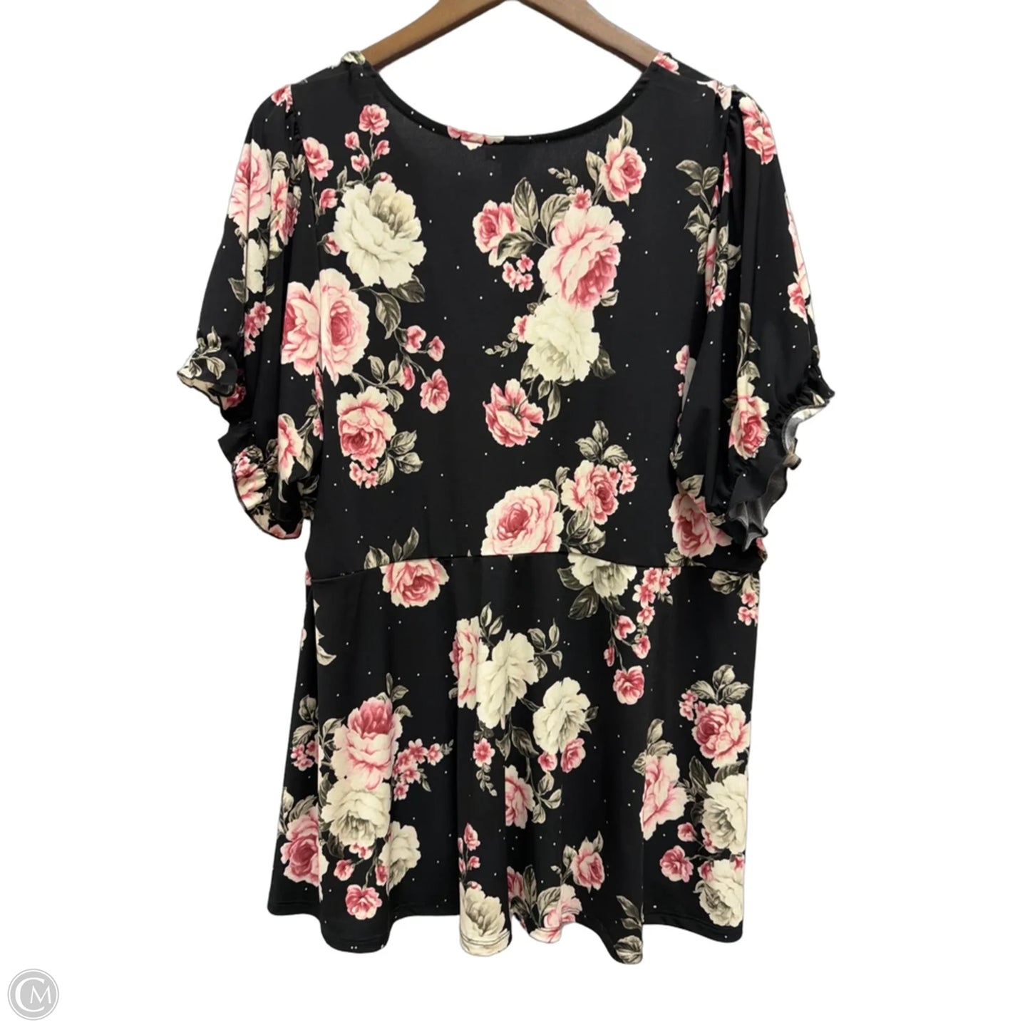 Top Short Sleeve By Torrid In Floral Print, Size: 3x