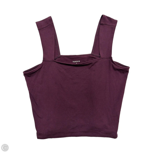 Tank Top By Torrid In Purple, Size: 3x