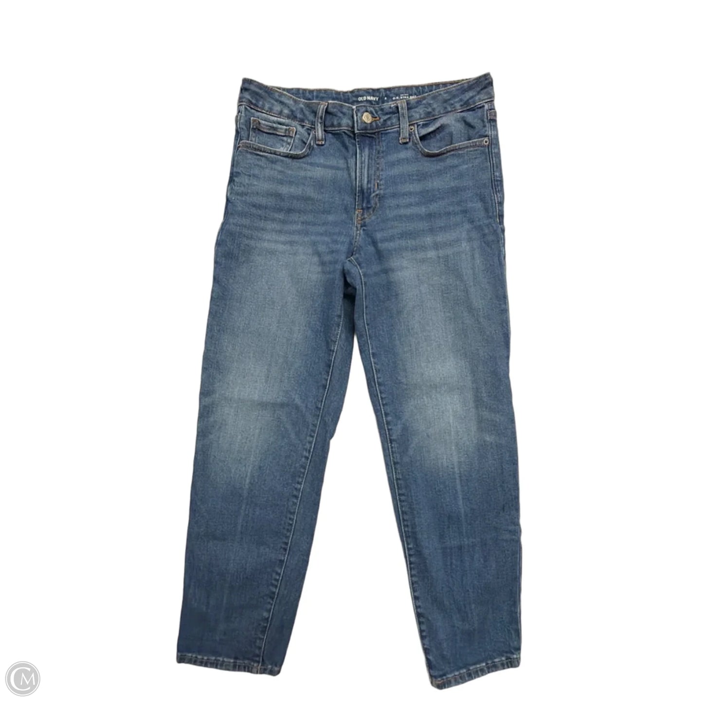 Jeans Skinny By Old Navy In Blue Denim, Size: 8