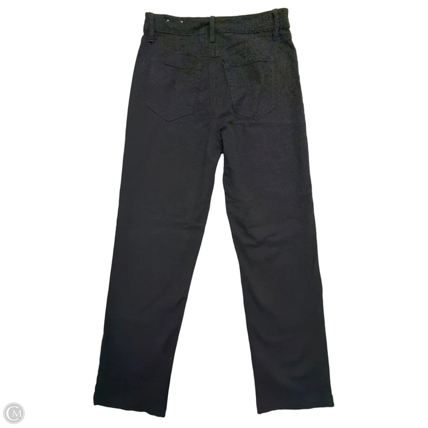 Jeans Wide Leg By Loft In Black, Size: 4