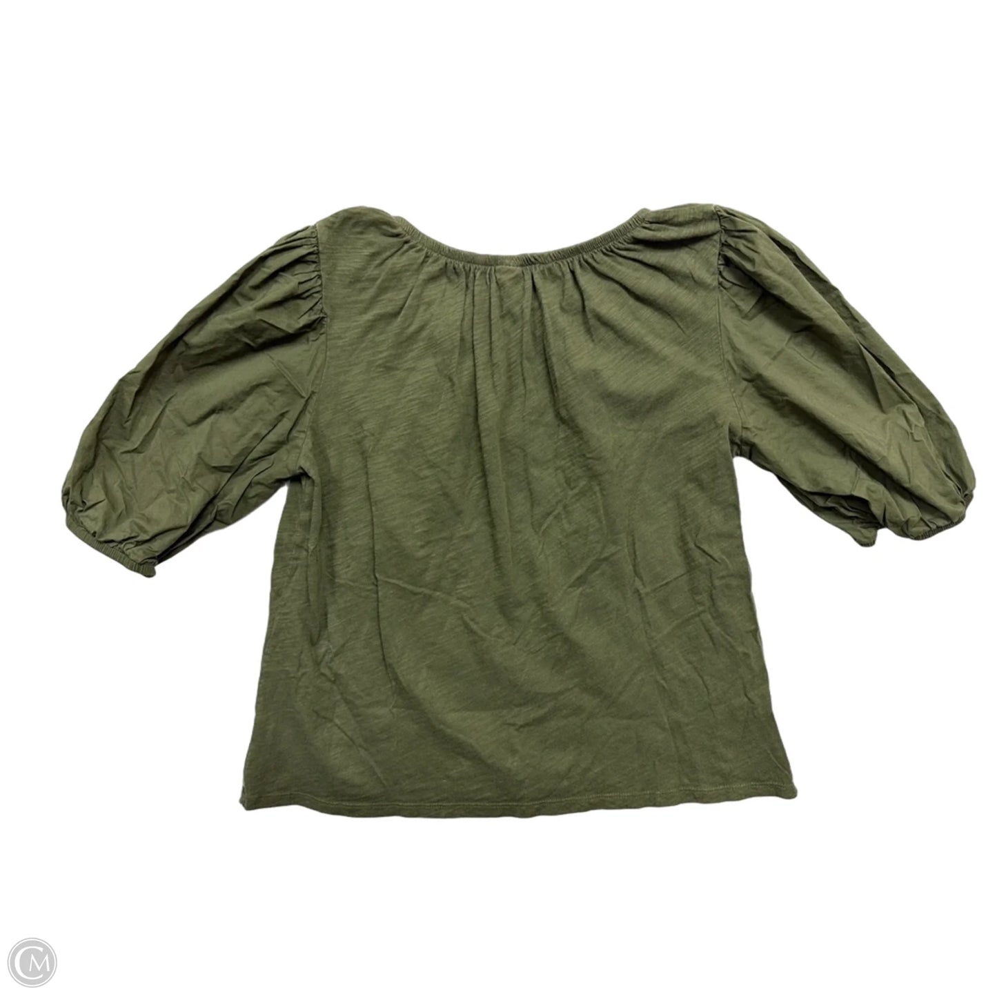 Top Short Sleeve By Old Navy In Green, Size: M