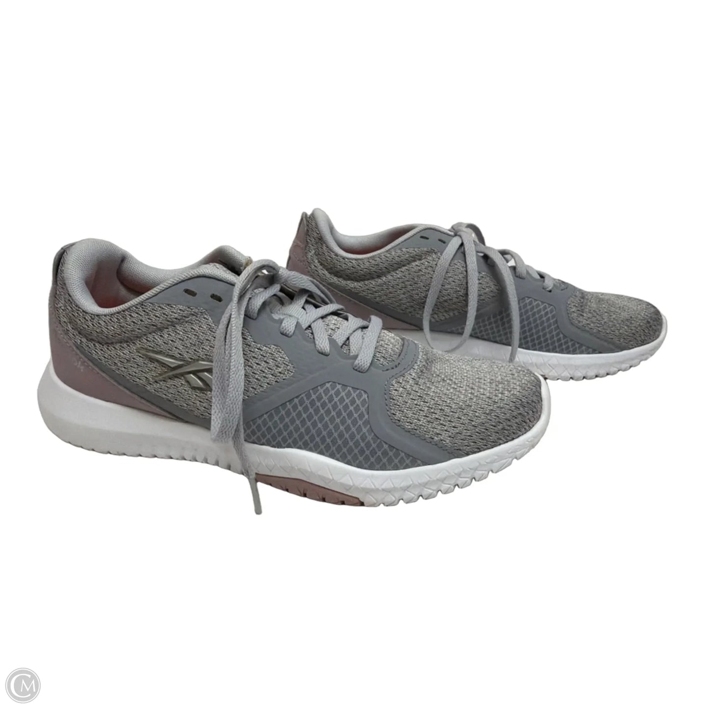 Shoes Athletic By Reebok In Grey, Size: 8