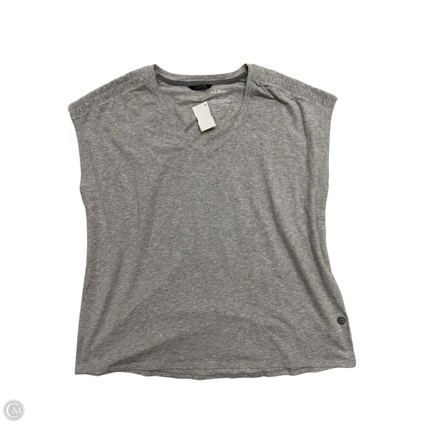 Top Sleeveless By L.l. Bean In Grey, Size: Xl