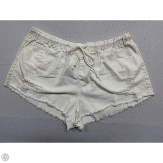Shorts By Shein In White, Size: 30