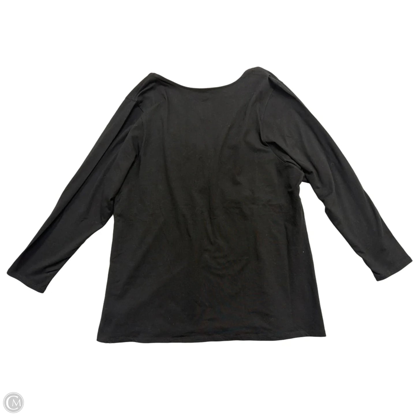 Top Long Sleeve By Torrid In Black, Size: 4x