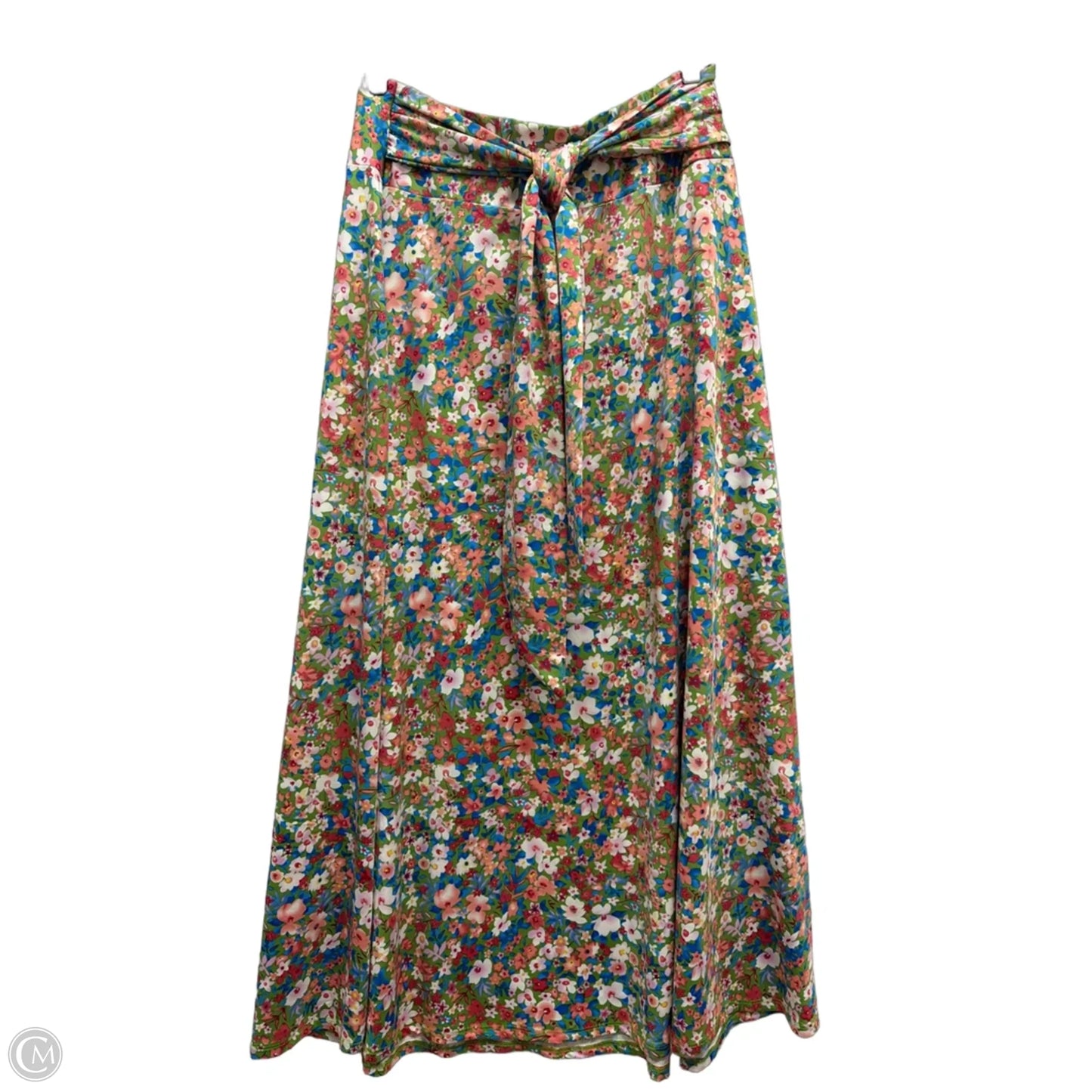 Skirt Midi By Ny Collection In Floral Print, Size: M