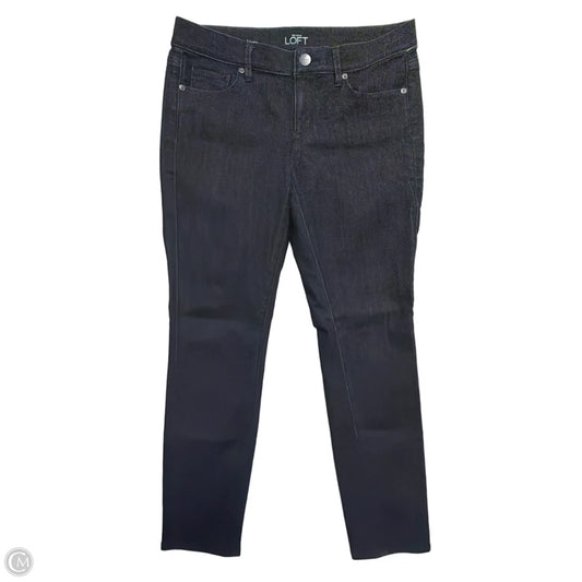 Jeans Skinny By Loft In Blue Denim, Size: 8