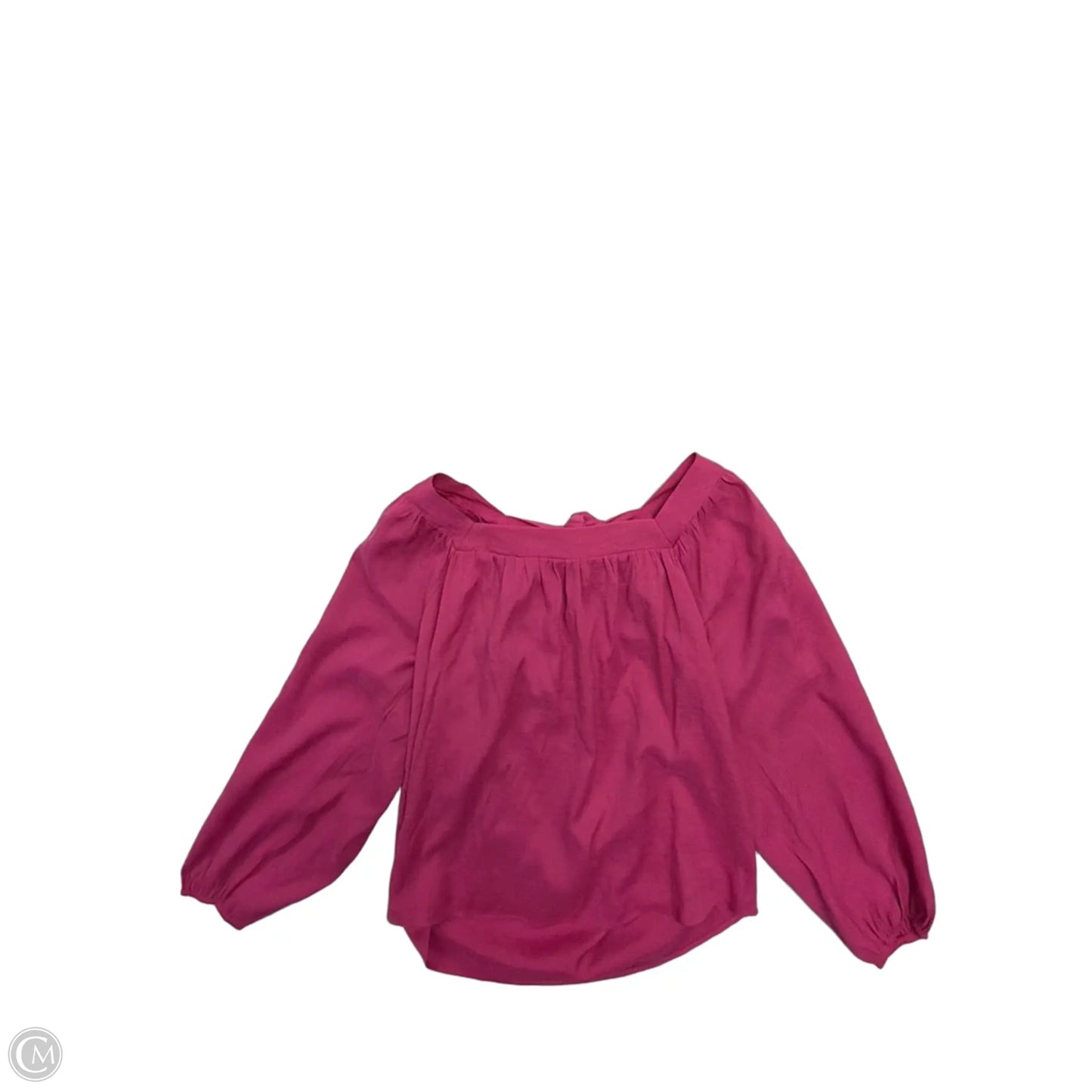 Top Long Sleeve By Andree By Unit In Pink, Size: L