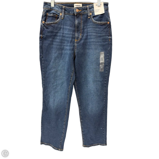 Jeans Straight By Sonoma In Blue Denim, Size: 10