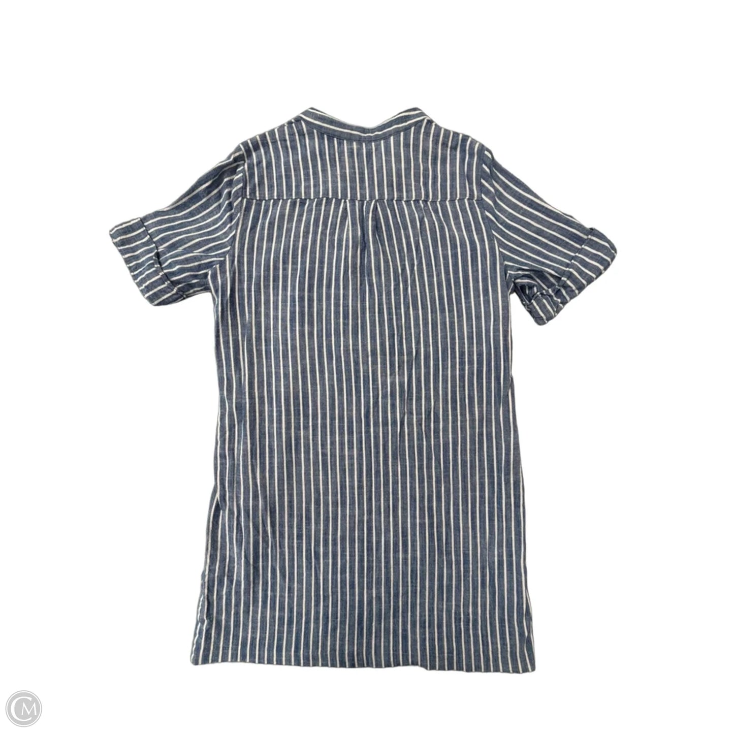 Dress Casual Midi By Anne Klein In Striped Pattern, Size: L