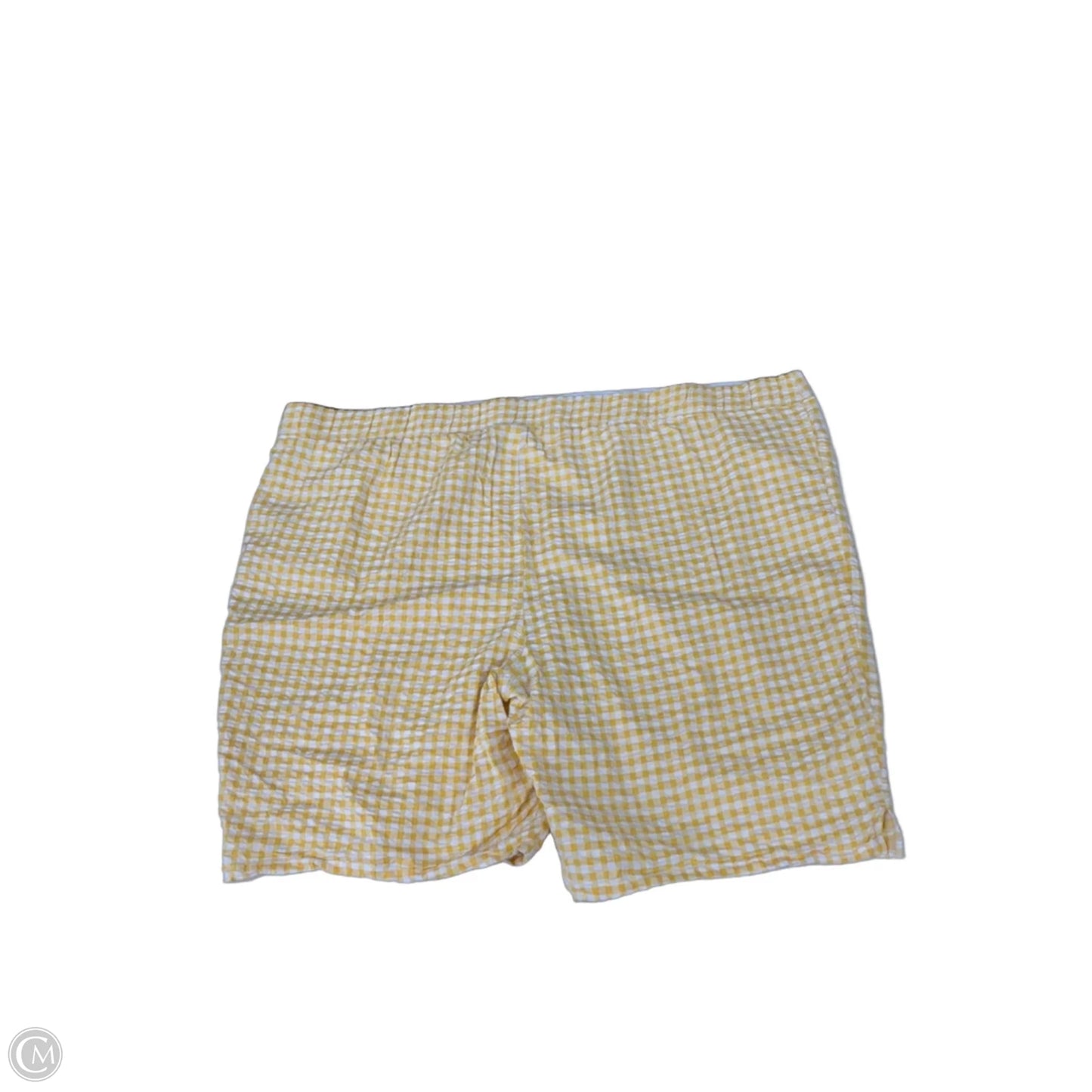 Shorts By D&co. In Checkered Pattern, Size: 5x