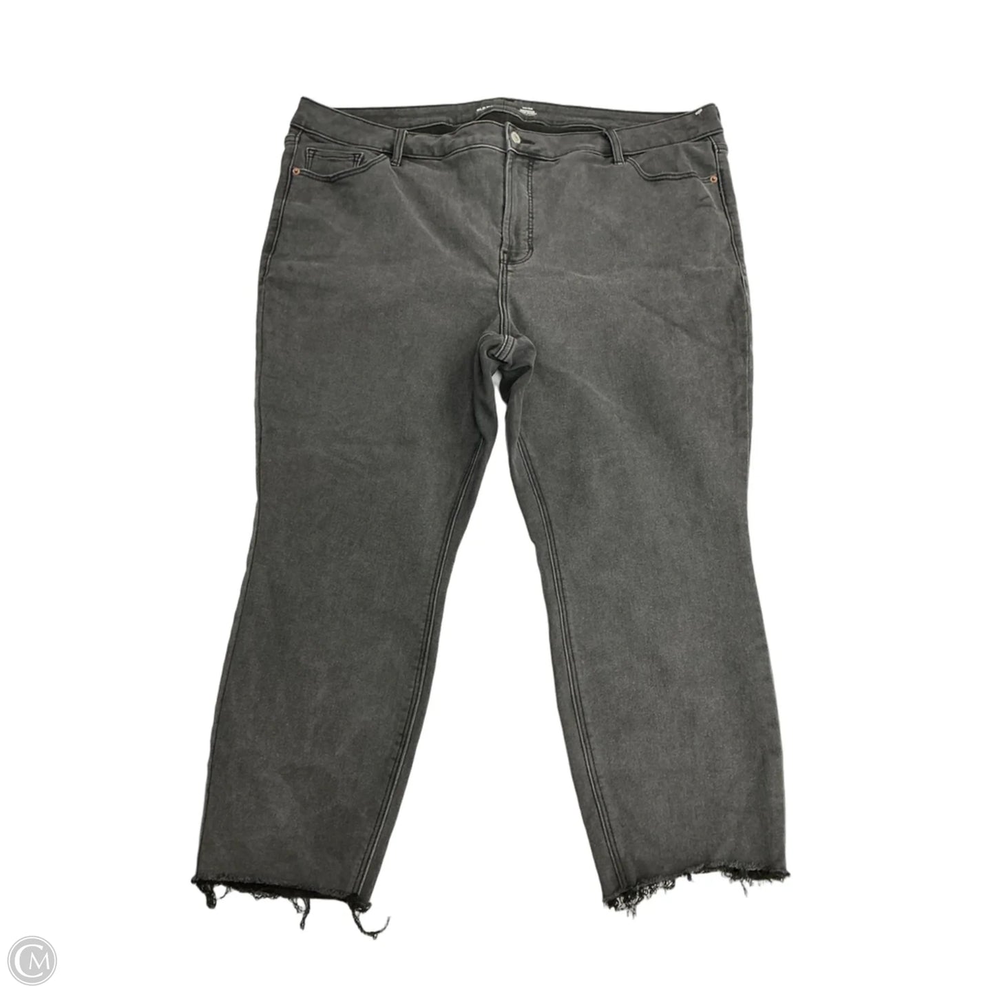 Jeans Cropped By Old Navy In Grey Denim, Size: 24