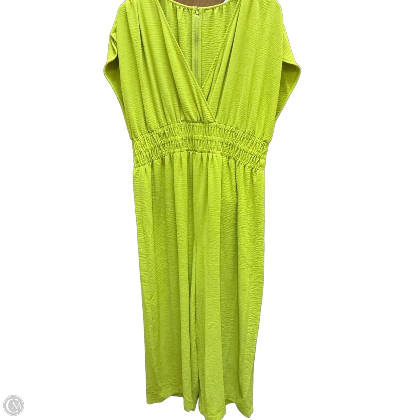 Jumpsuit By Cmf In Chartreuse, Size: Xl