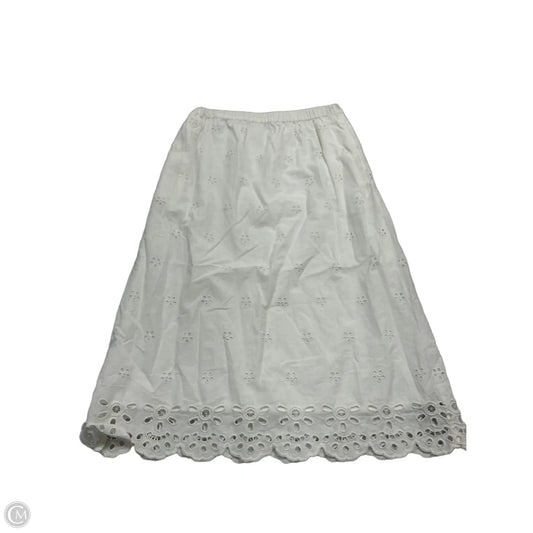 Skirt Midi By Old Navy In White, Size: S