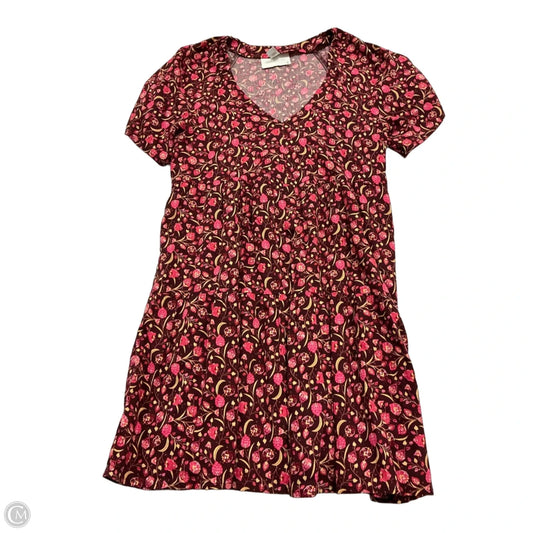 Dress Casual Midi By Old Navy In Floral Print, Size: S