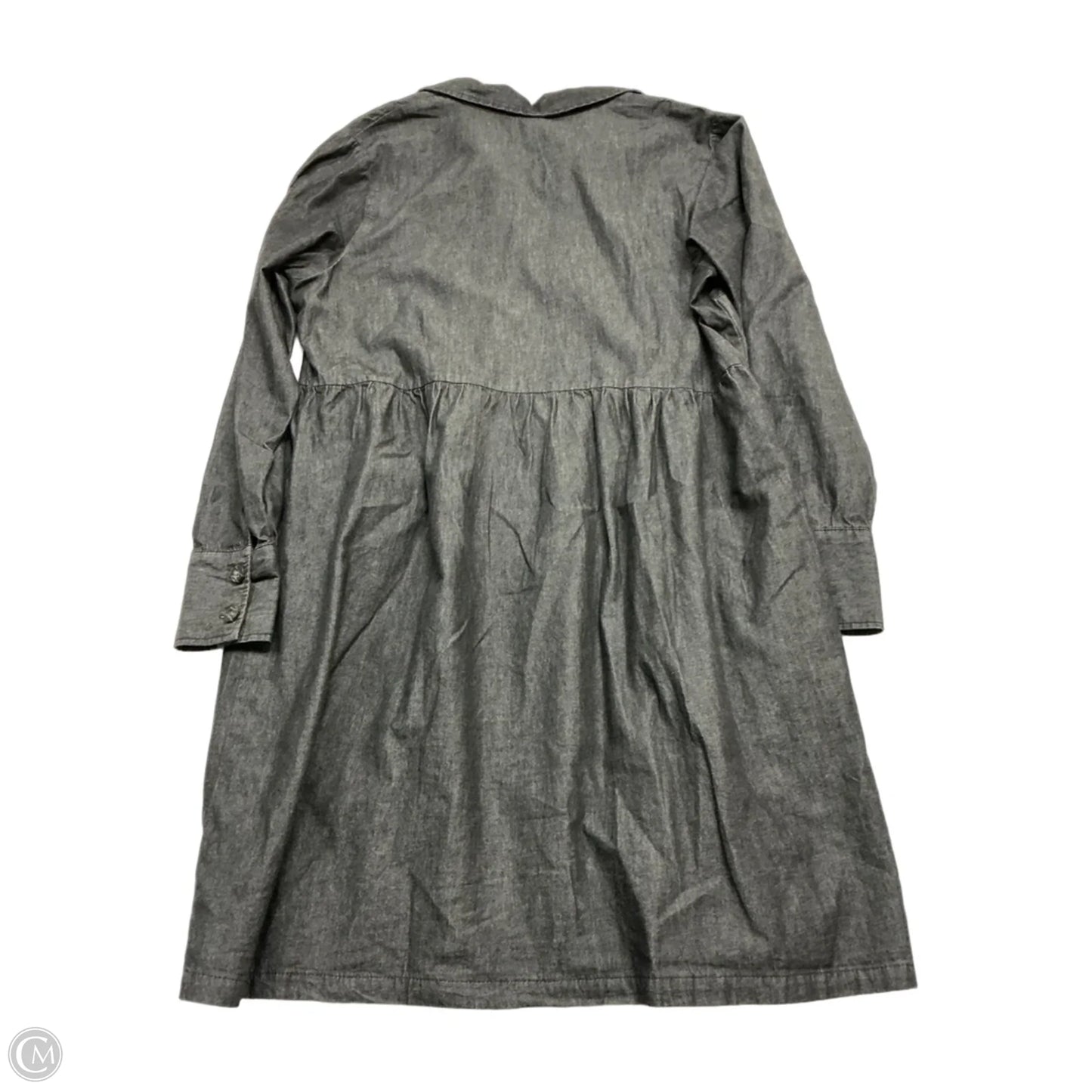 Dress Casual Midi By Nine West In Grey, Size: M
