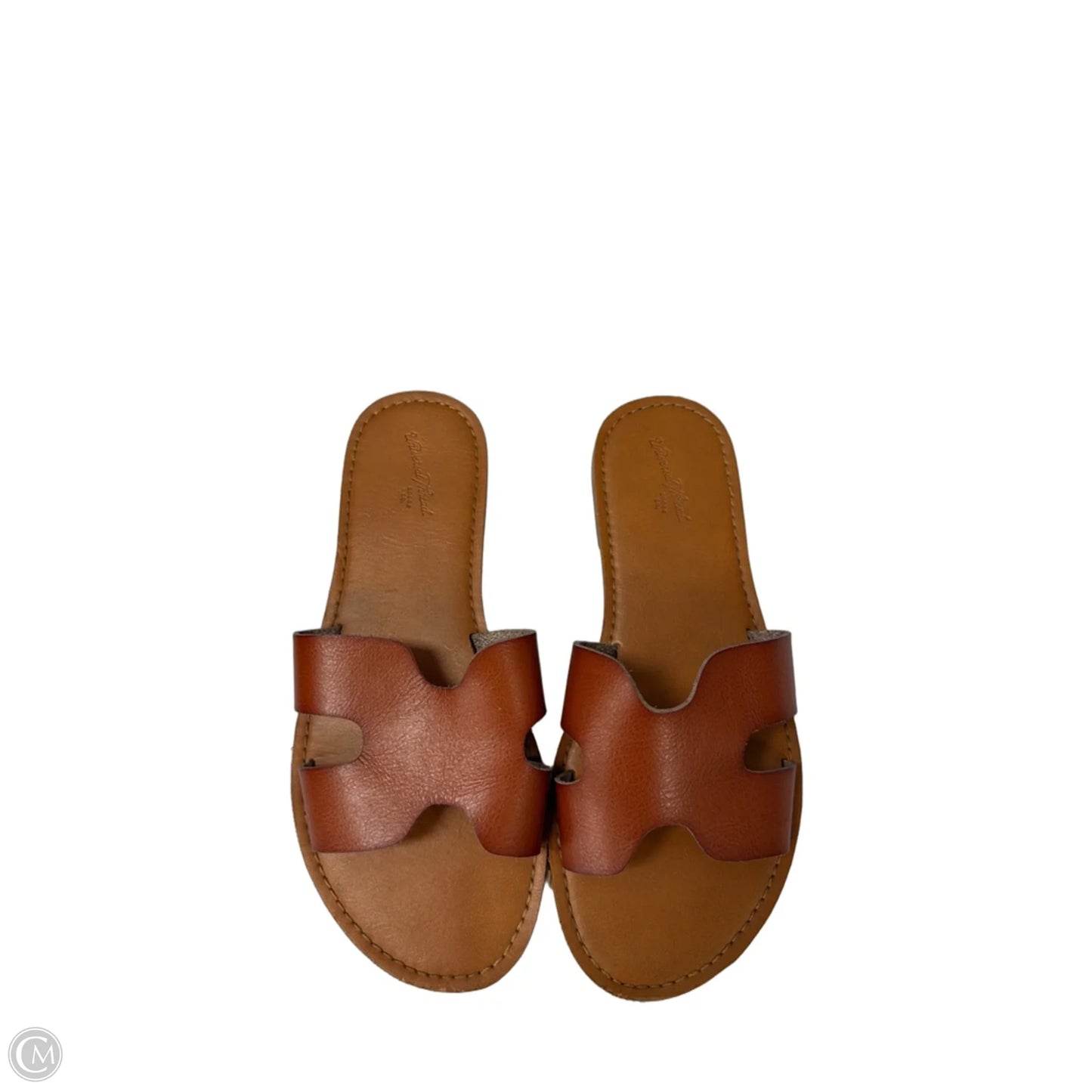 Sandals Flats By Universal Thread In Brown, Size: 7